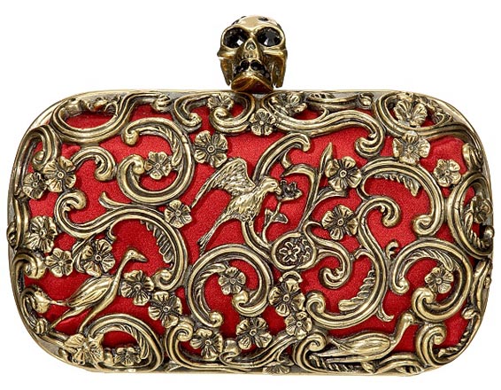 Alexander McQueen and the gothic-style skull clutch