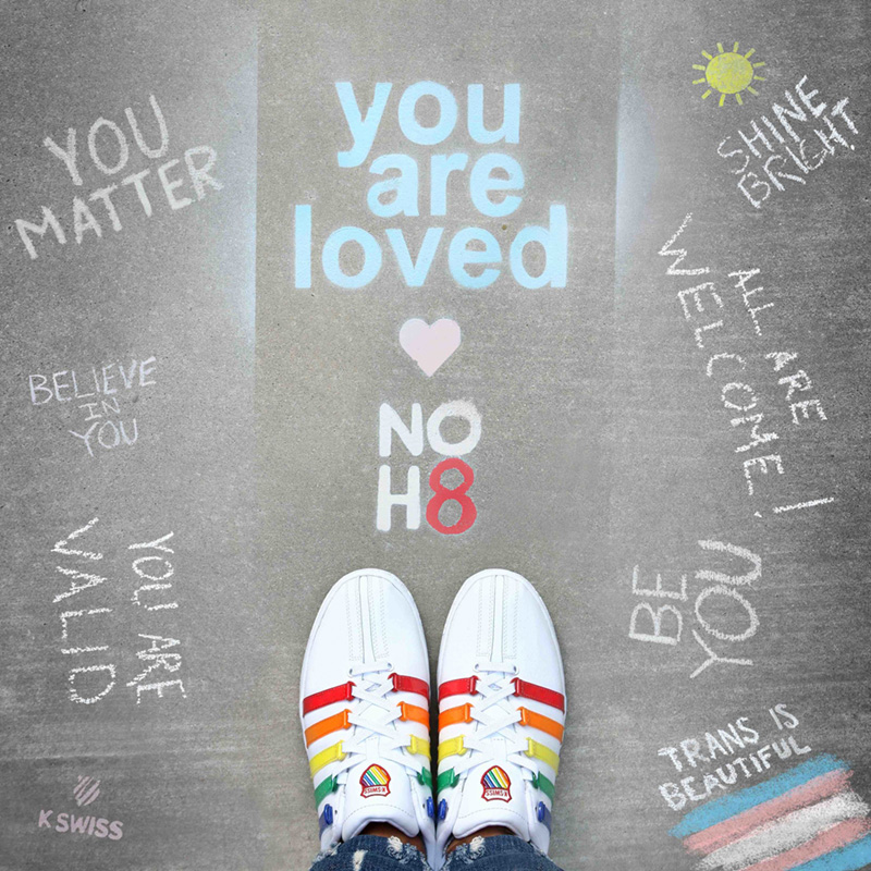 NOH8 Campaign x K-Swiss Pride Classic VN